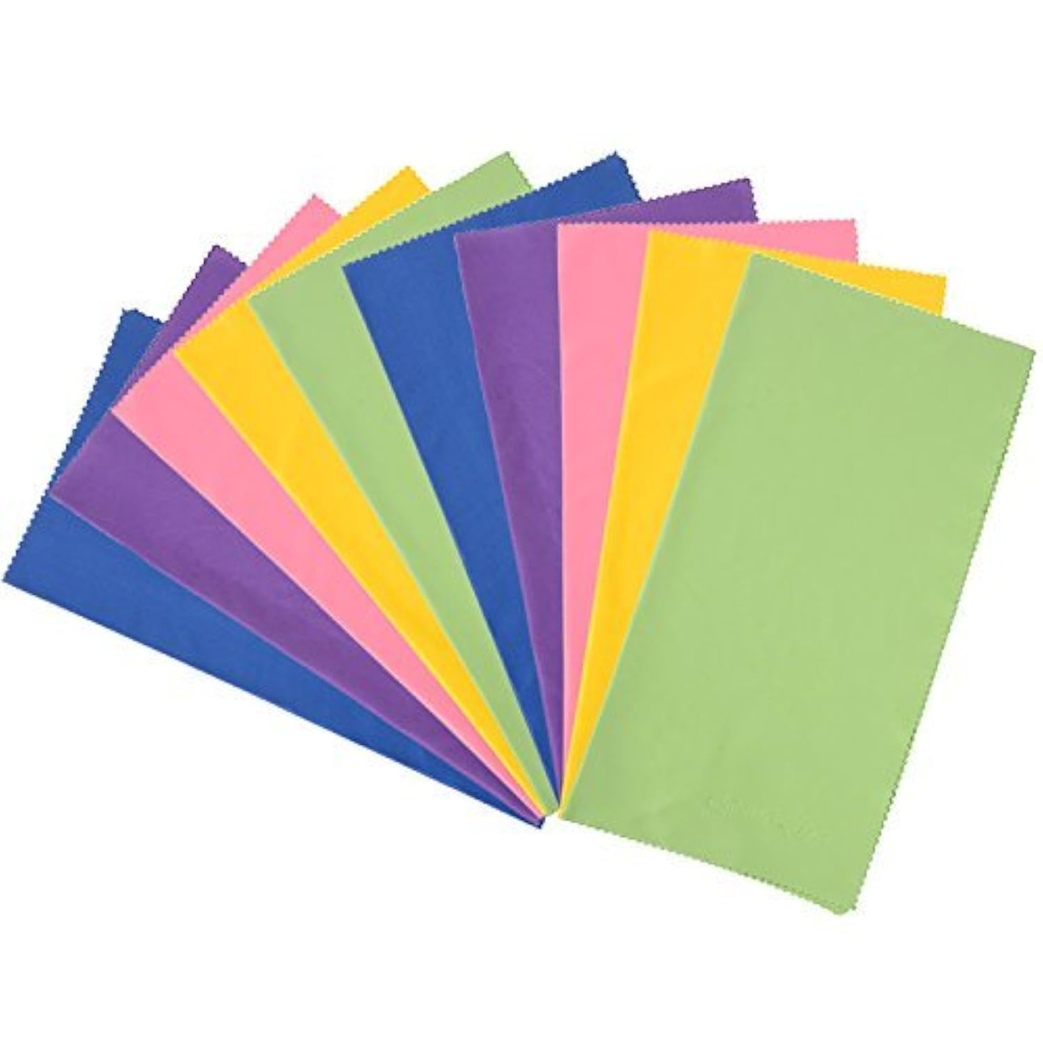 Coloryourlife 10 Pack Large Size (12X12 Inches) Microfiber Cleaning Cloths For Laptop, Computer, Smart Phones, Tablets, Lenses, Lcd Monitor, Tv, Camera, Eyeglasses, Optics Etc