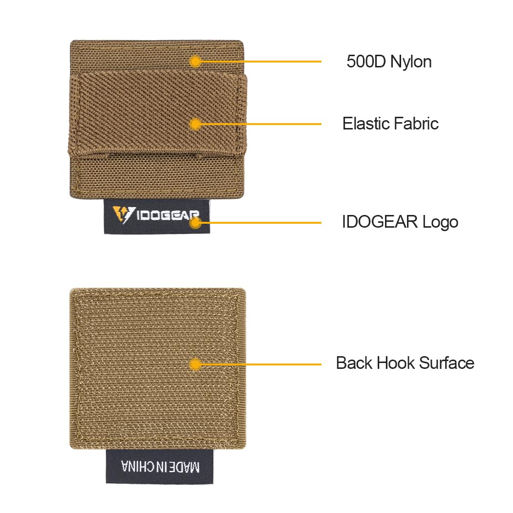 Tactical Cable Storage Sticker Reusable Fastening Cable Ties With Hook And Loop For Tactical Helmet, Headset, Walkie Talkie(1Pc,