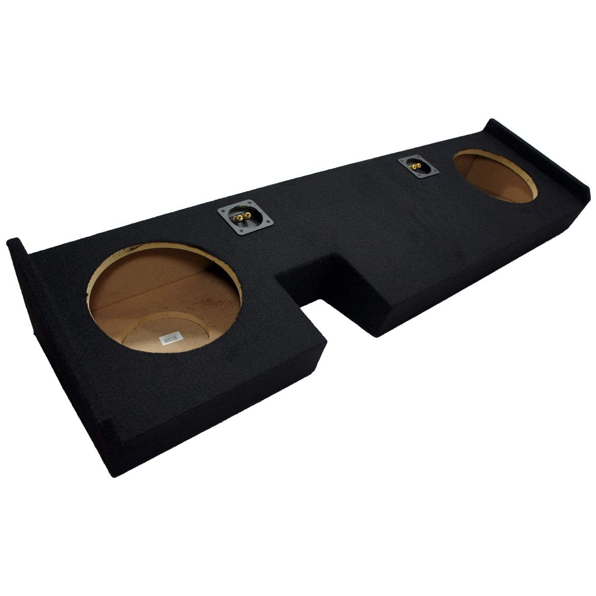 American Sound Connection 2009 2014 Ford F150 Extended Super Cab Truck Dual 10'' Custom Fit Sub Subwoofer Box Enclosure