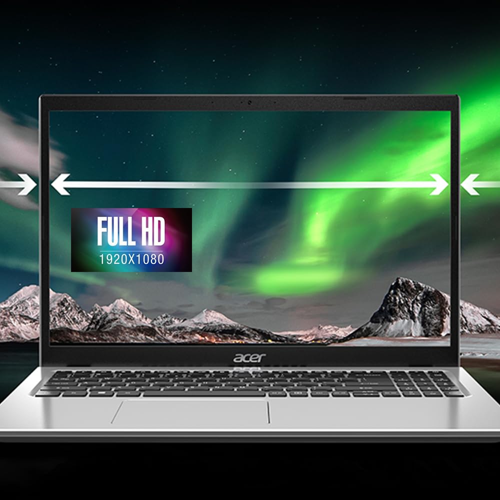 Acer Aspire 3 A315 58 74Ke Slim Laptop | 15.6'' Full Hd Display | Intel Core I7 1165G7 Processor | Intel Iris Xe Graphics | 8Gb