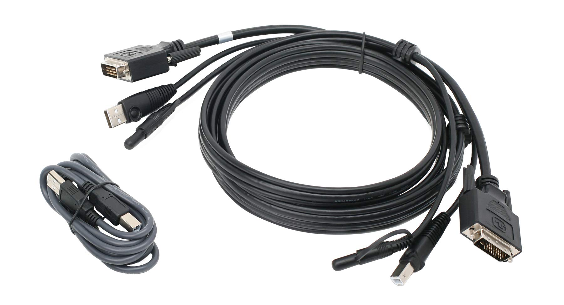 10 Ft. Dvi, Usb Kvm Cable Kit With Audio (Taa)