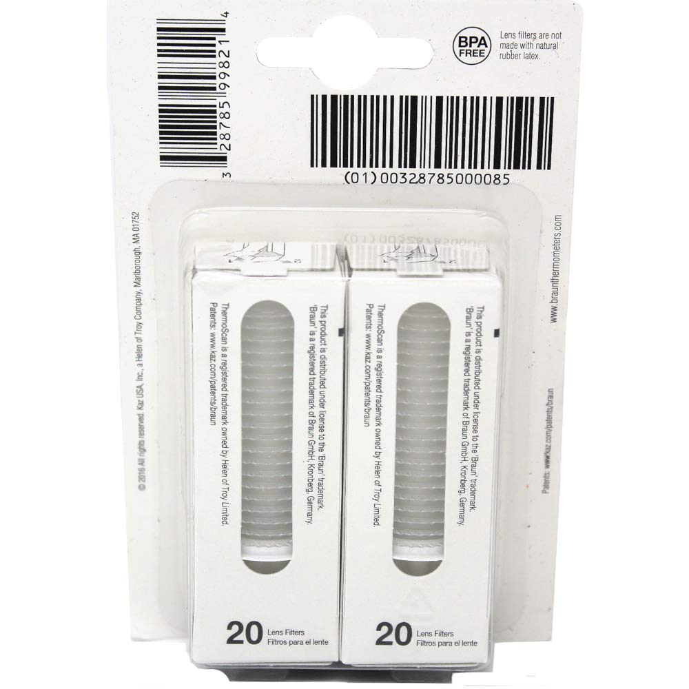 Braun Thermoscan Lf40 Lens Filters, 40 Each (Value Pack Of 3)3