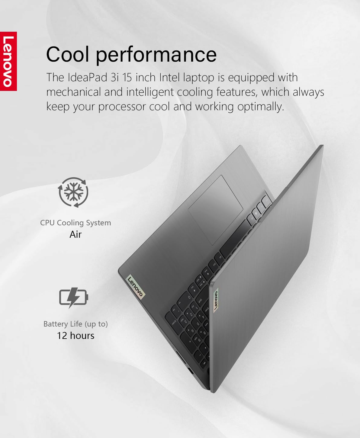 Lenovo 2023 Ideapad 3I, 15.6 Fhd Touchscreen, 11Th Gen Intel Core I3-1115G4, 12Gb Ddr4 Ram, 512Gb Ssd, Hdmi, Webcam, Wi-Fi6, Blu