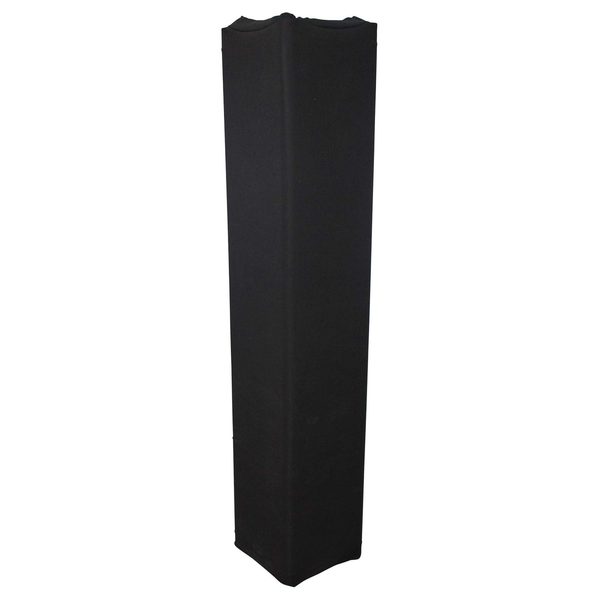 ProX XTC-SQ820TS-B Black 8.20ft 2.50M Lycra Cover Scrim Sleeve fits 12In Quad Box Truss Segment