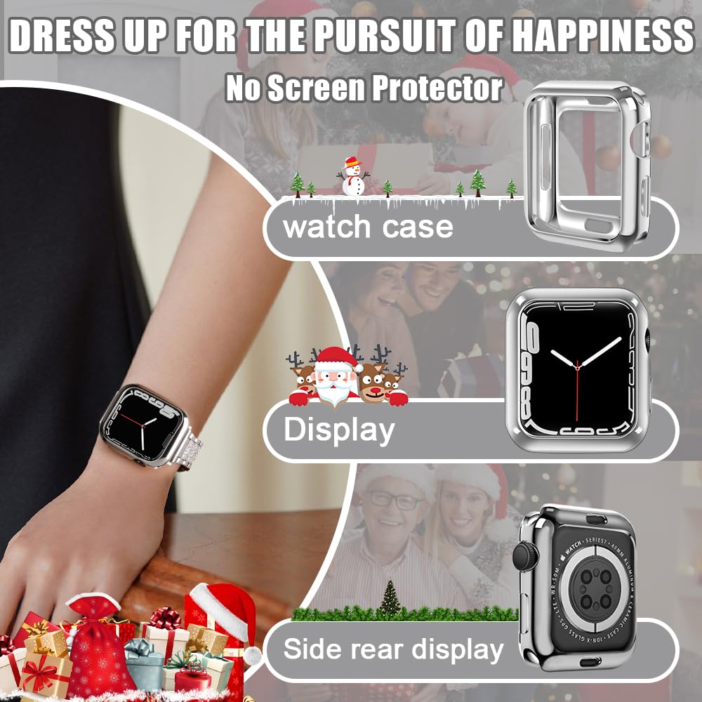 Top4Cus 40Mm Cover Environmental Soft Flexible Tpu Anti Scratch Lightweight Protective 40Mm Iwatch Case Compatible With Apple Wa