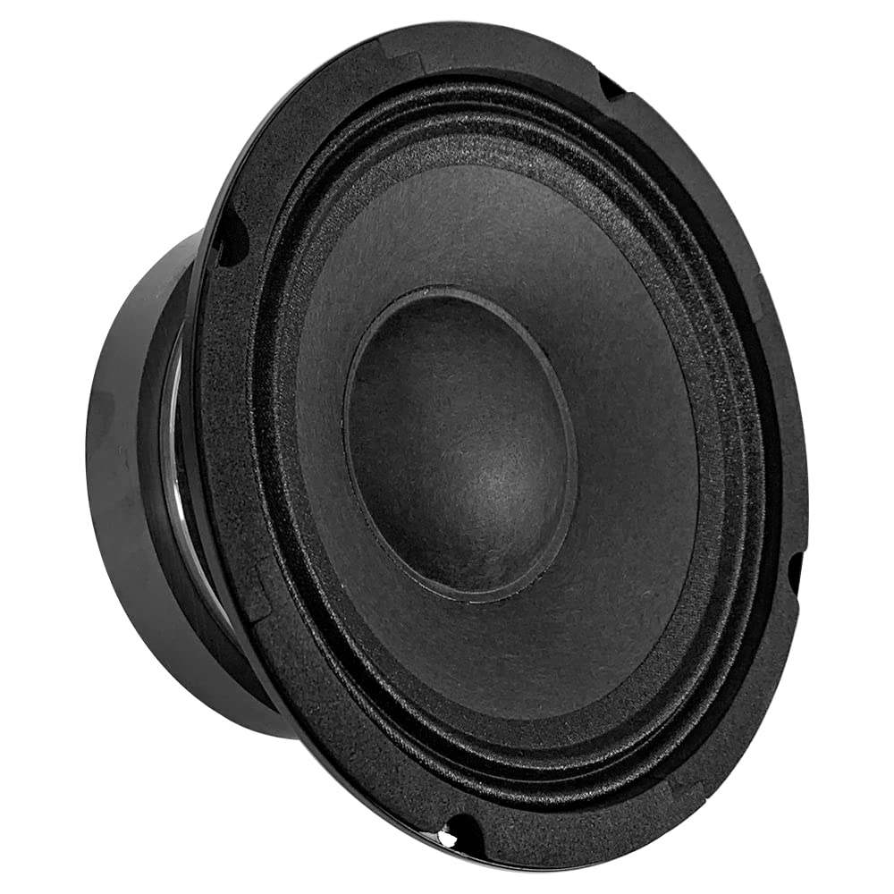 Seismic Audio - Quake 6 - Pair Of 6 Inch 4 Ohm Steel Frame Speaker Drivers