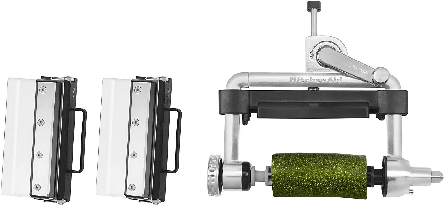 Kitchenaid Ksm2Sca Sheet Cutter Attachment, Silver