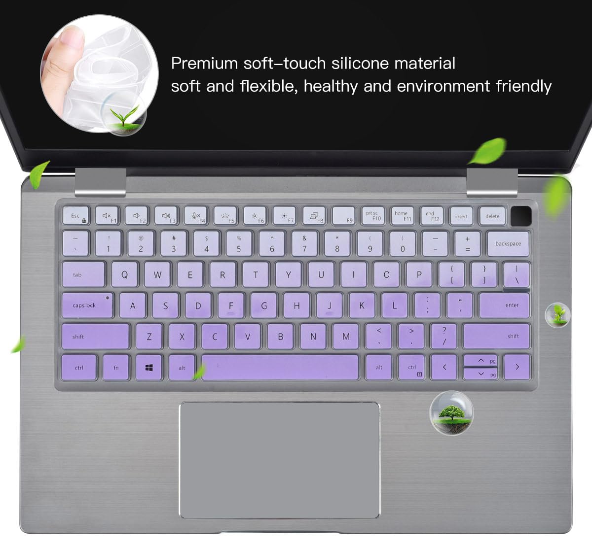 Keyboard Cover Skin For Dell Latitude 3440 5440 5430 5431 5420 14'', Dell Latitude 14'' 7440 7430 7420 7410, Dell Latitude 14''