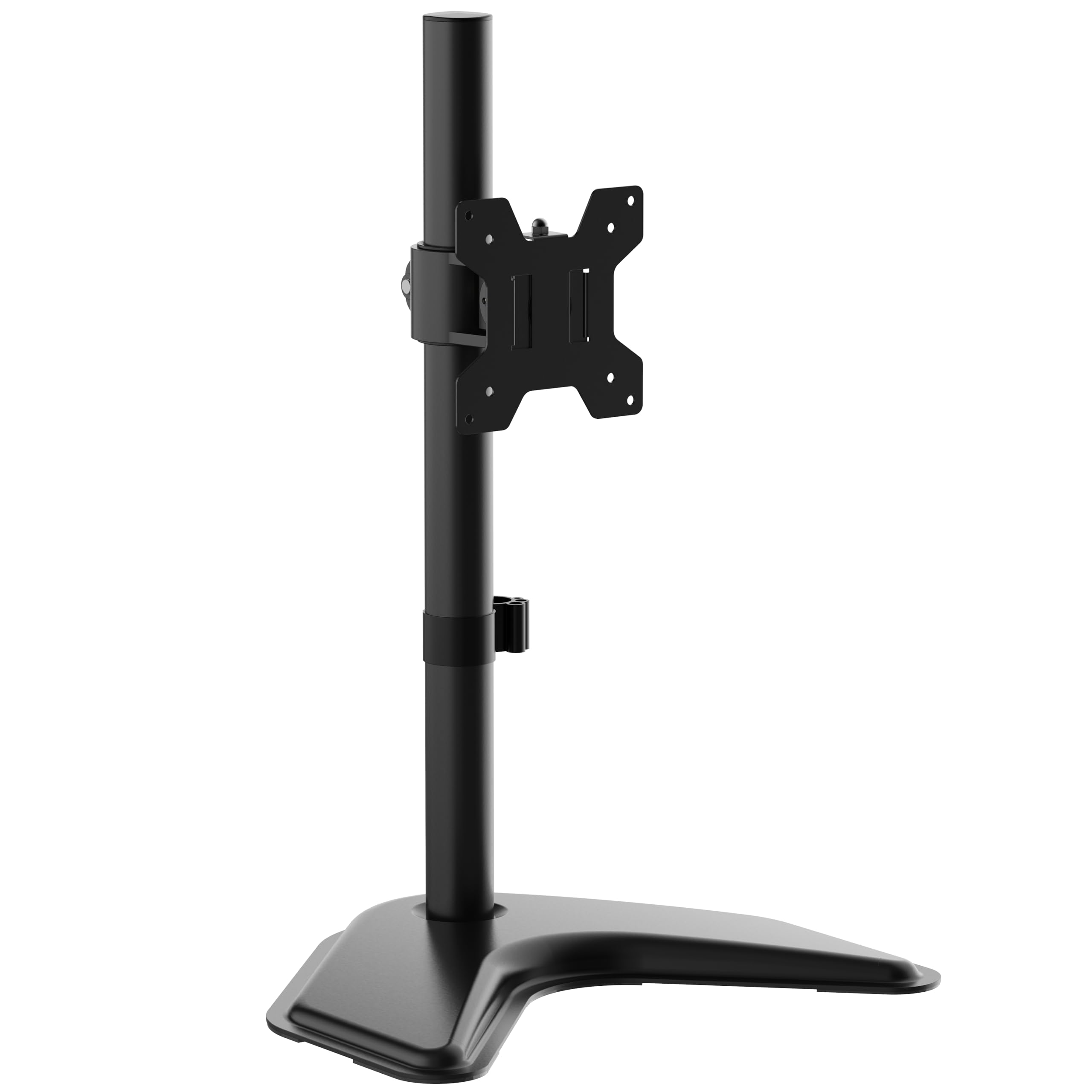 White Mulberry |Diy| Height Adjustable Monitor Stand Mount | Supports 1732 Inch Screens| 10 Kg Screen Load | Vesa 75X75 & 100X1