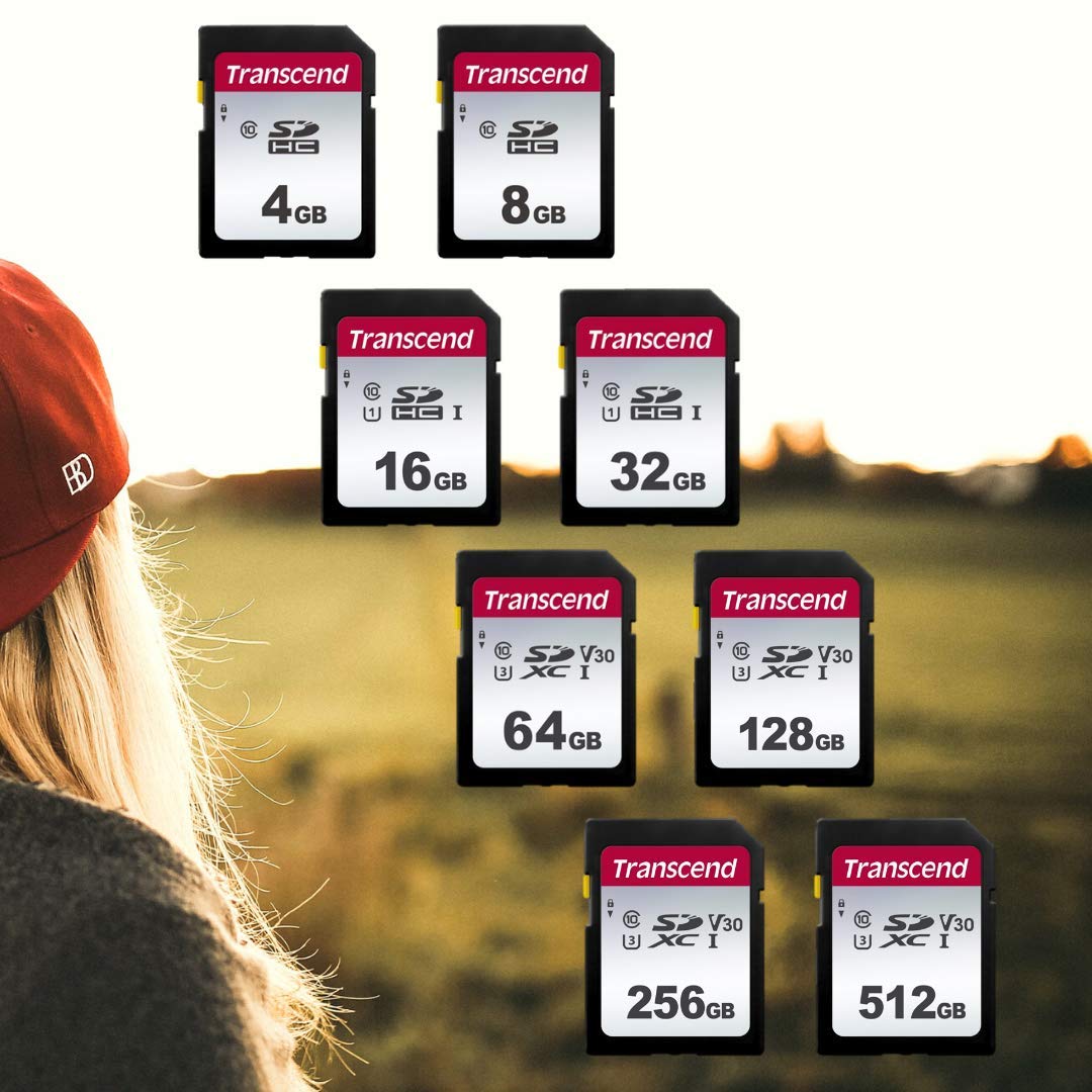 Transcend 4GB 300S(SD Card), Memory Card, SD Card, Class 10   TS4GSDC300S