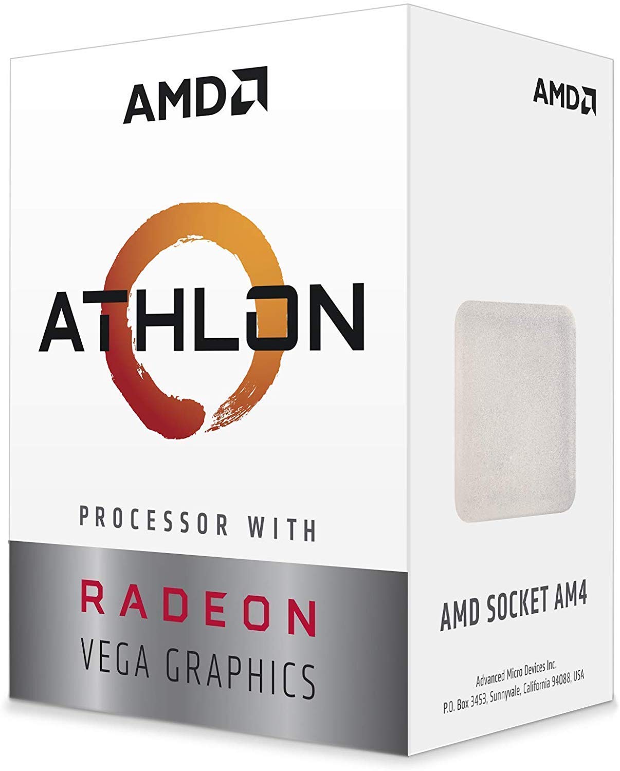 Amd Yd200Gc6Fbbox Athlon 200Ge 2 Core 4 Thread Am4 Socket Desktop Processor With Radeon Vega Graphics