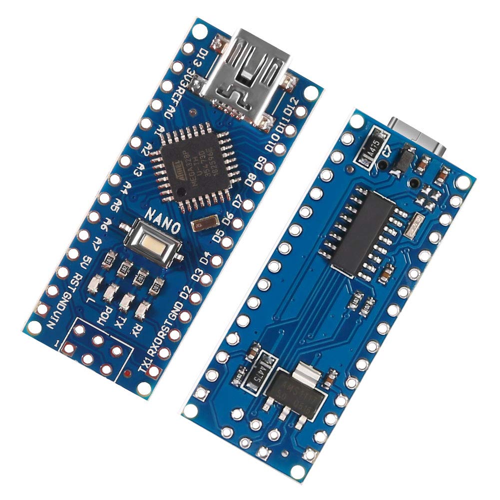 Aitrip For Arduino Nano V3.0, Nano Board Ch340/Atmega328P With Usb Cable, Compatible With Arduino Nano V3.0 (Nano X 3 With1 Cabl