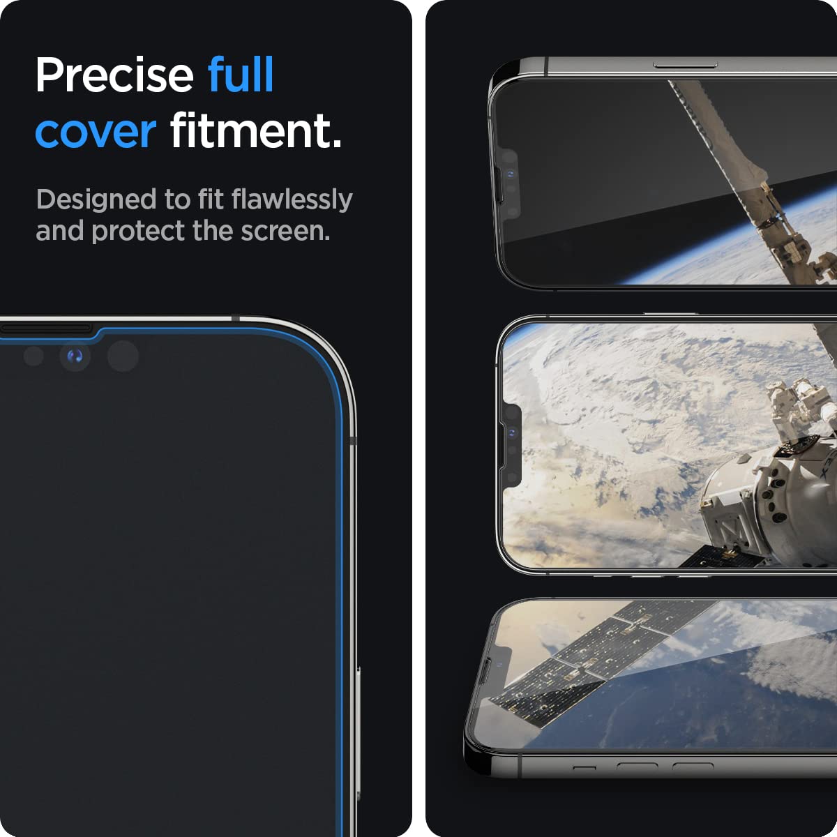 Spigen Tempered Glass Screen Protector Compatible With Iphone 14 Plus/Iphone 13 Pro Max   Sensor Protection