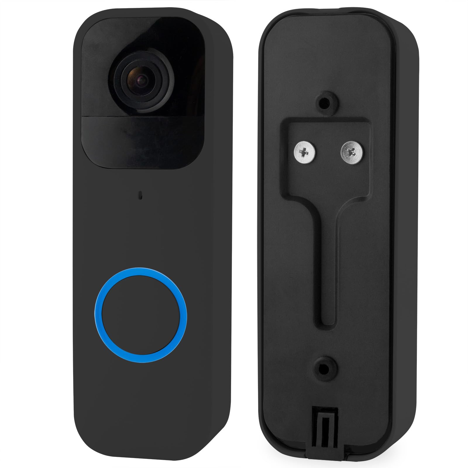 Lefxmophy Door Bell Mount Compatible With Blink Doorbell Backplate 2 Pack Back Plate Replacement Parts For Blink Bdm00200U Vedio