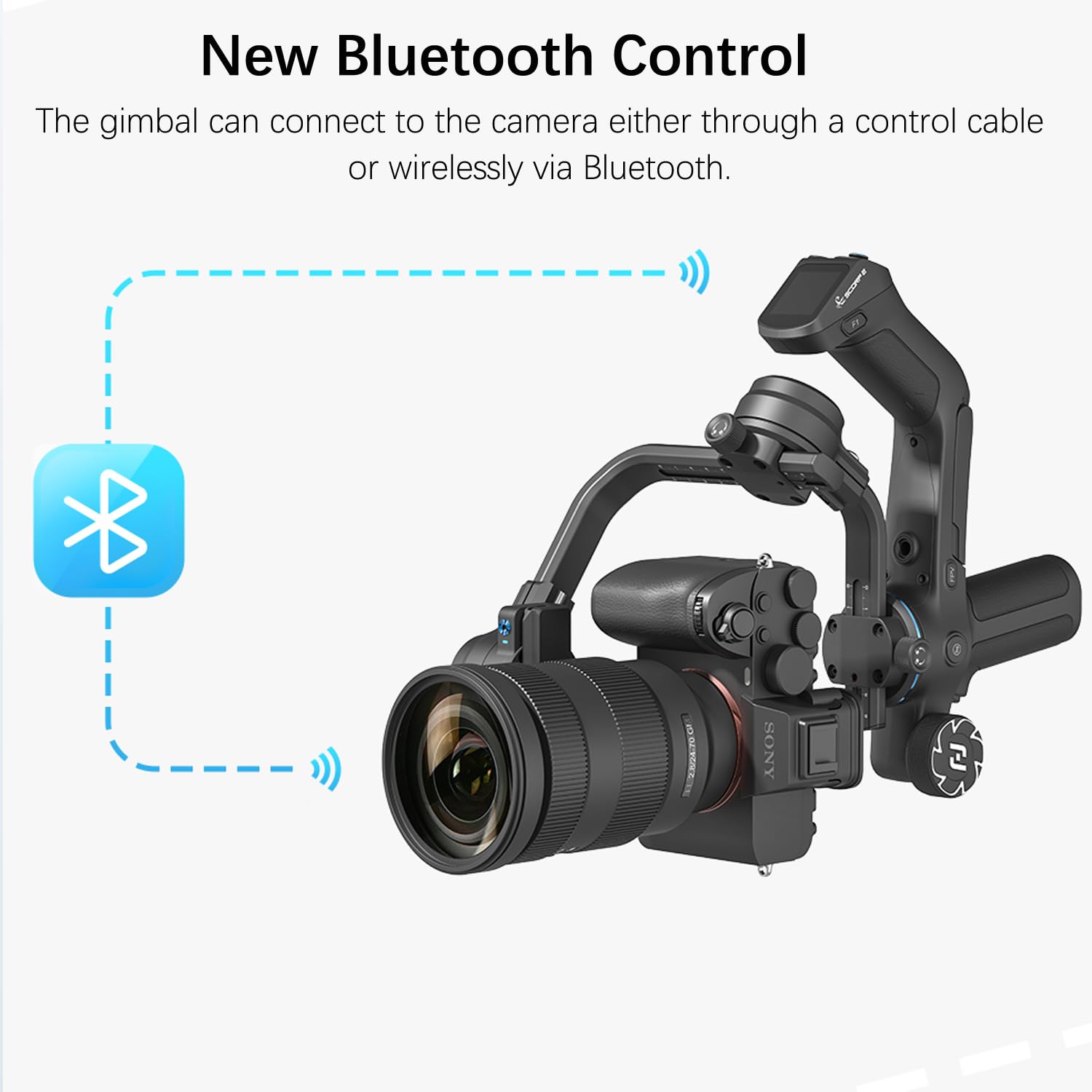 Feiyutech Scorp 2 Kit Gimbal Stabilizer For Dslr And Mirrorless Camera,Built In Ai Tracking,3 Axis Gimbal For Sony/Canon/Nikon/F