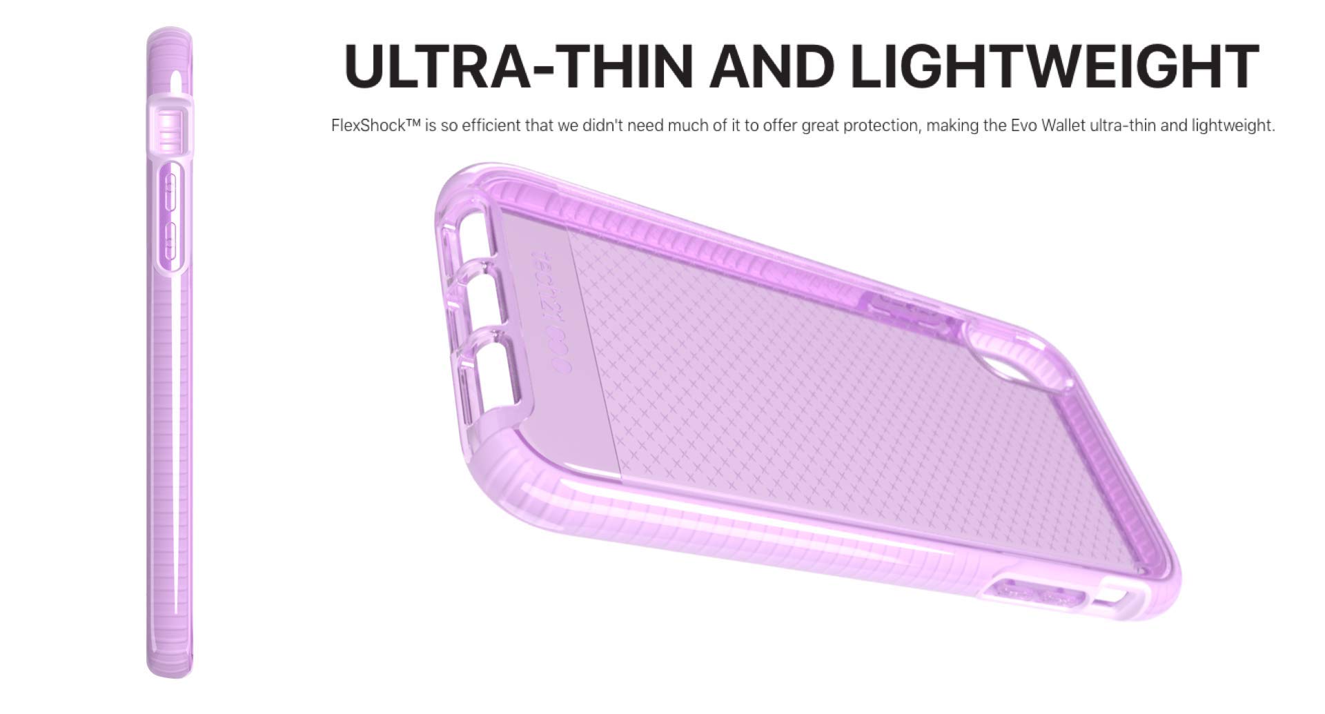 Tech21 Evo Check Apple Iphone Xs Max Phone Case With 12 Ft. Drop Protection   Orchid