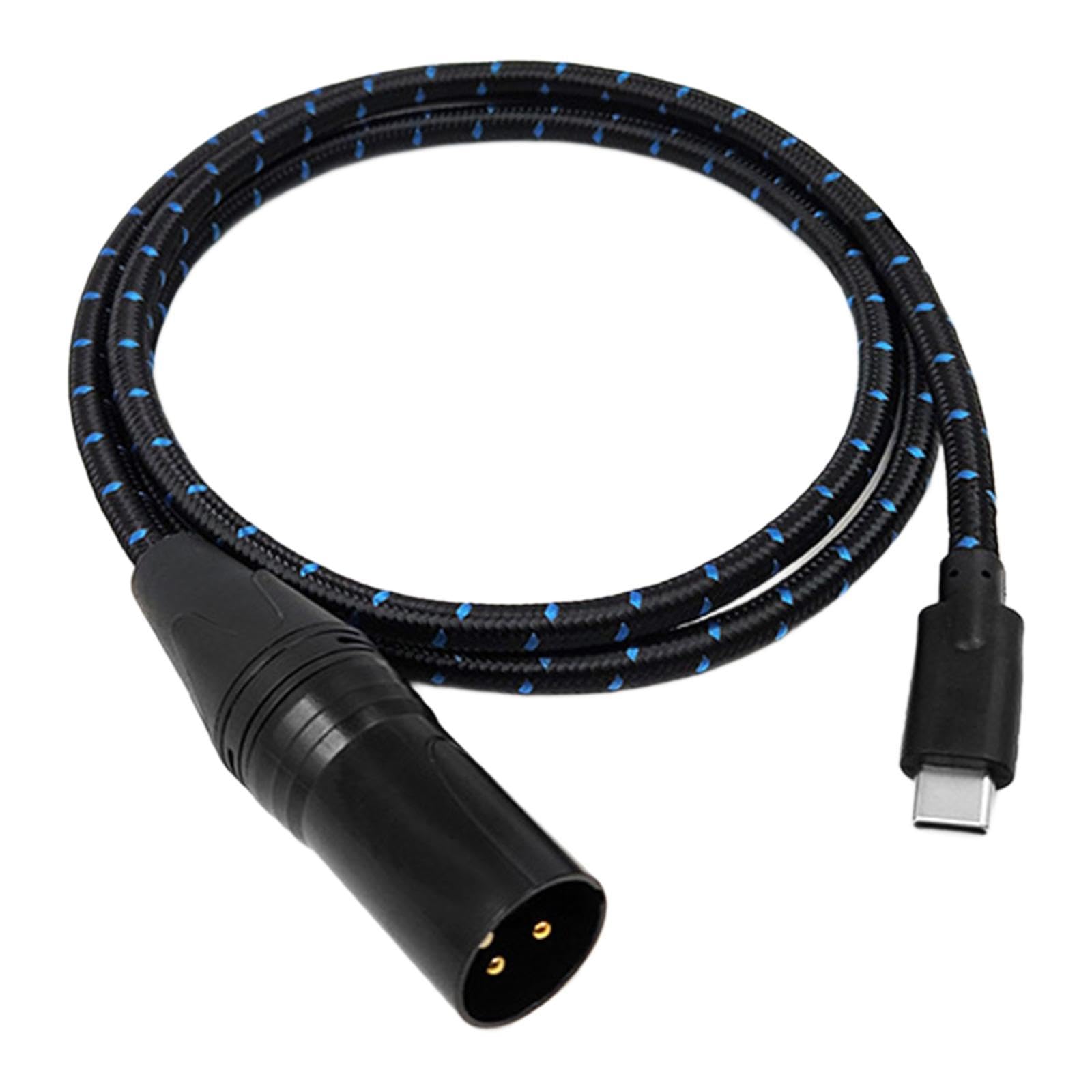 Secret Desire Typec To Xlr Audio Cable Audio Cable For Laptop Audio Speaker Mixing Console 50Cm