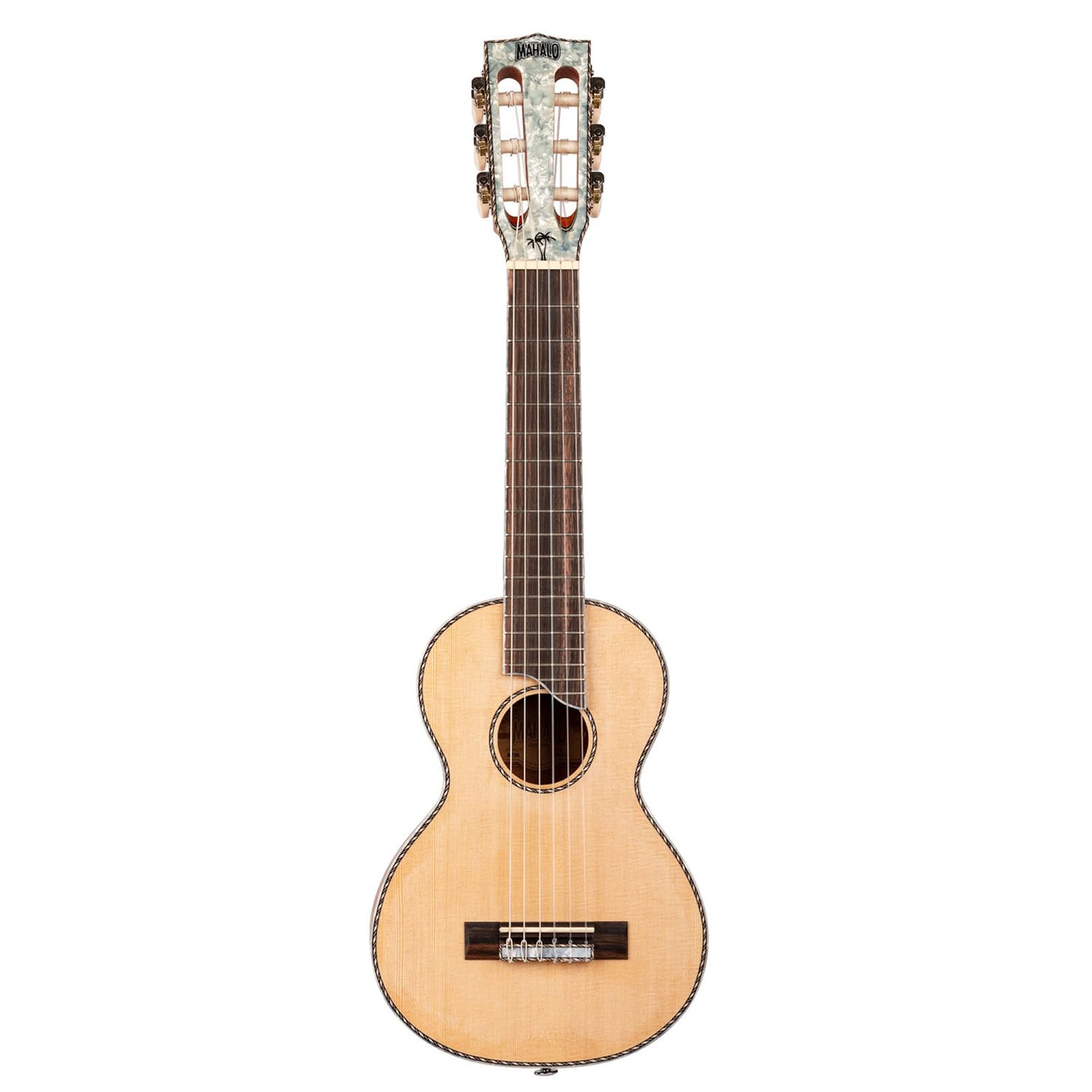 Mahalo, 6-String Ukulele Concert, Natural, Guitarlele (MP5)