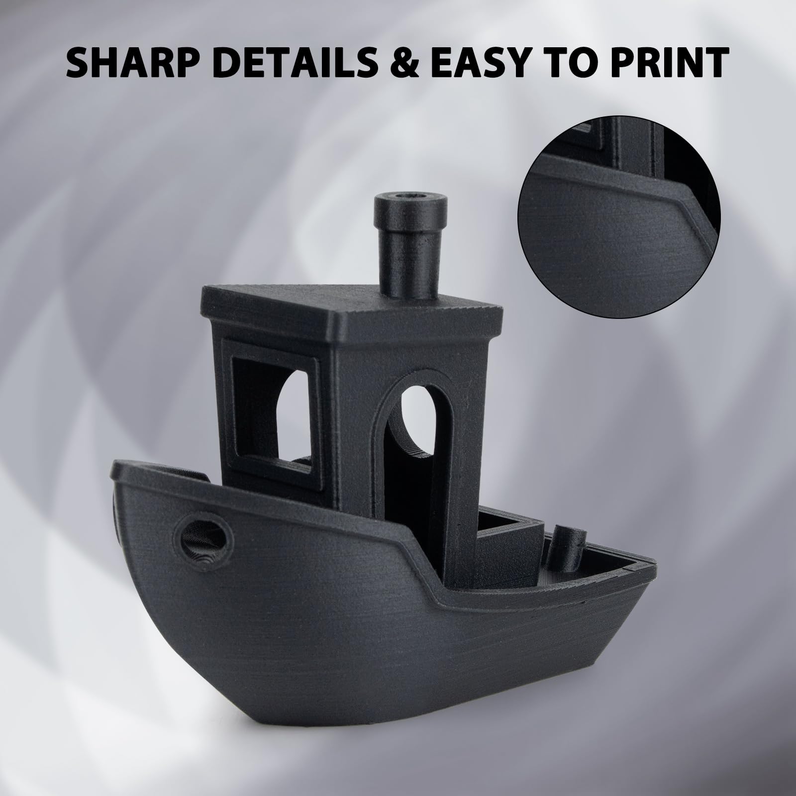 Isanmate Petg 3D Printer Filament, Colorful Carbon Fiber Filament, Petg Filament 1.75Mm Bundle(Black, Red, Brown, Blue), High Ac