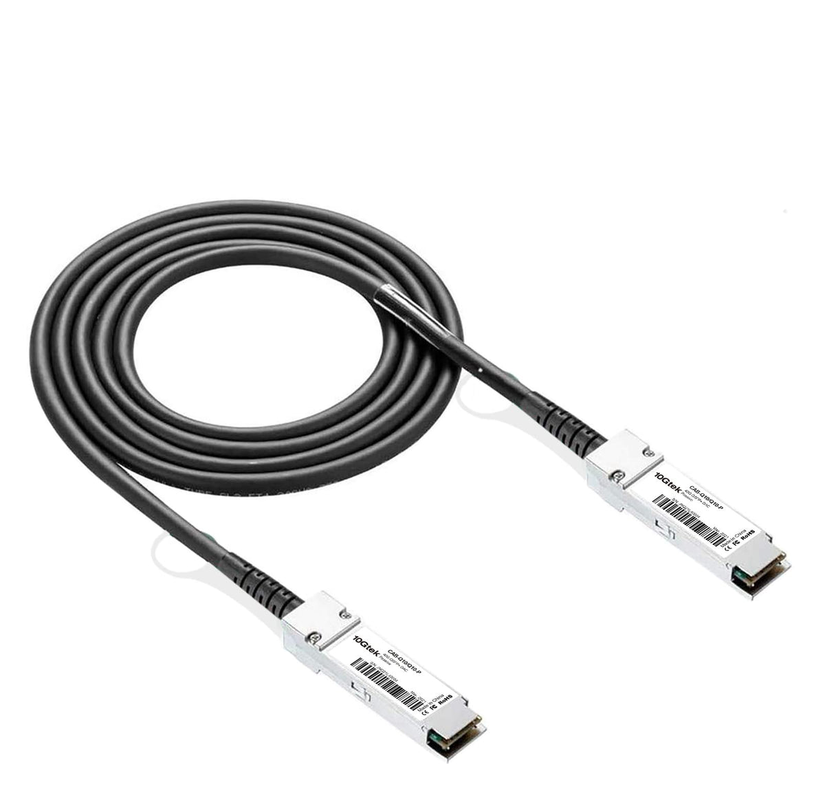 10Gtek 40G Qsfp+ Dac Cable   40Gbase Cr4 Passive Direct Attach Copper Twinax Qsfp Cable For Cisco Qsfp H40G Cu3M, Meraki Ma Cbl 