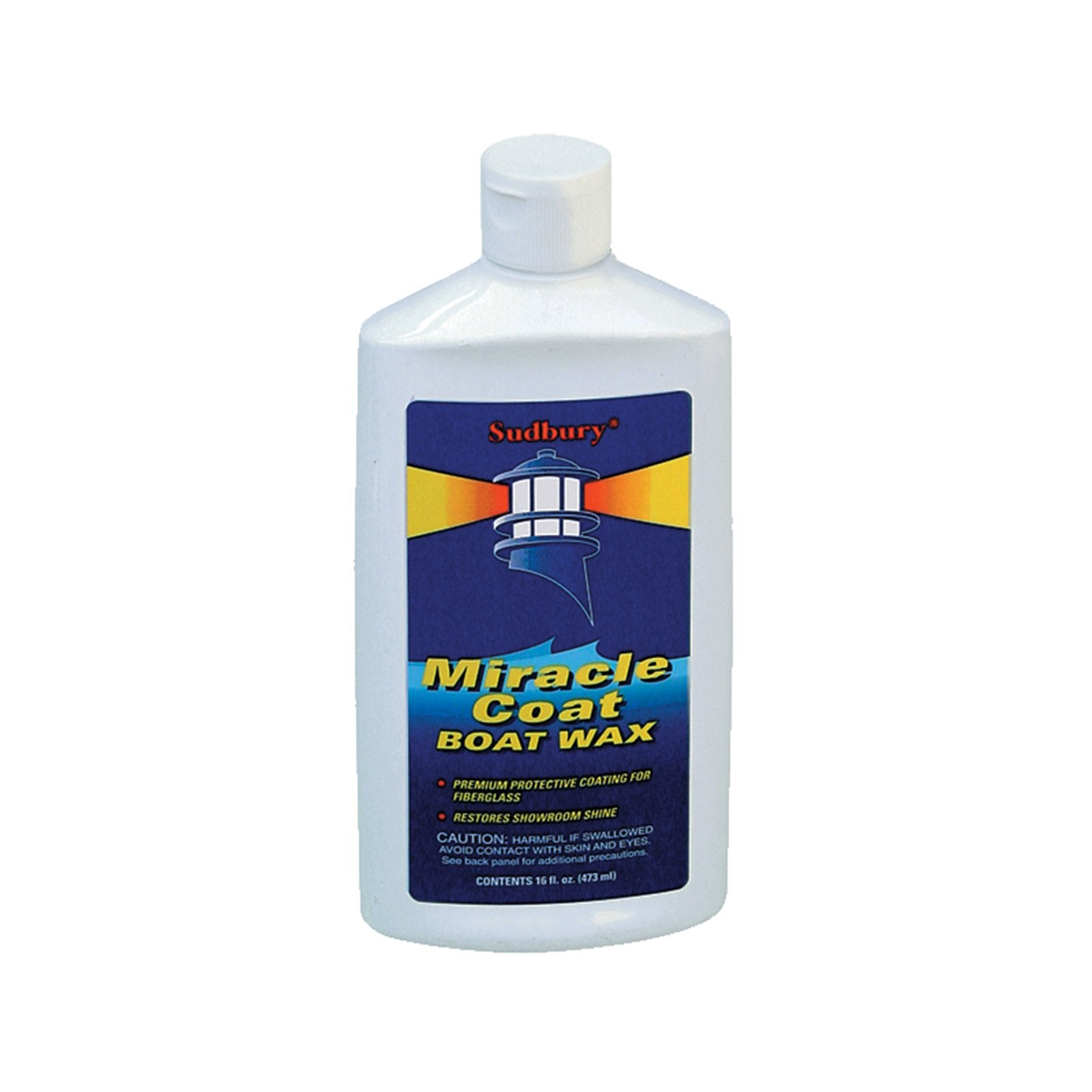 Sudbury 412 Miracle Coat Boat Wax, 16-Ounce Liquid,WBAUVB007H2QN0K