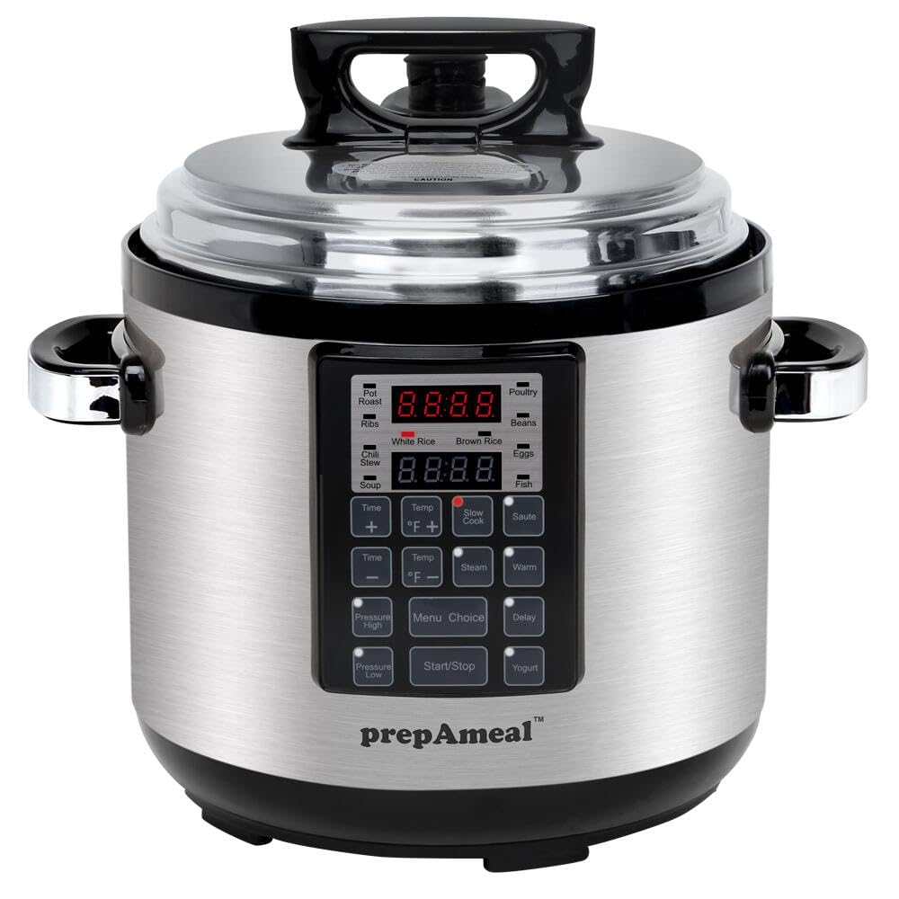 prepAmeal 9in1 Electric Pressure Cooker MultiFunctional for Rice cooker