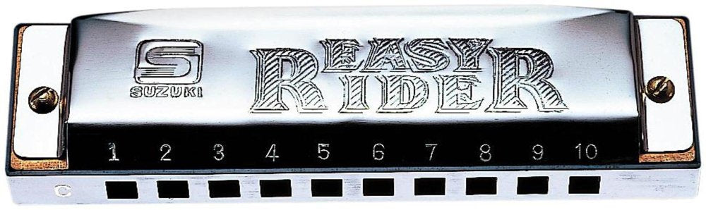 Suzuki EZR-20-G Easy Rider 10-Hole Diatonic Harmonica, Key of G
