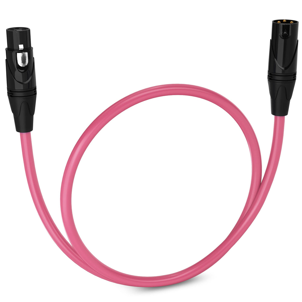 Lyxpro 1.5 Feet Xlr Microphone Cable Balanced Male To Female 3 Pin Mic Cord For Powered Speakers Audio Interface Professional Pr