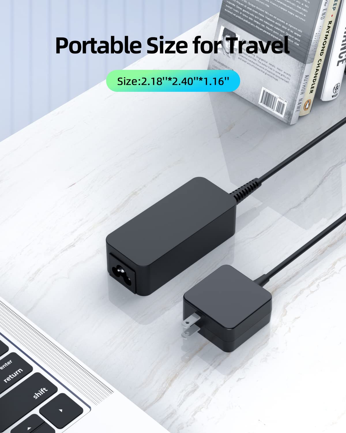 Charger For Samsung Chromebook, (Ul Certified Safety), Chromebook 2, Chromebook 3, Xe500C13, Pa 1250 98, 26W, Round Connector