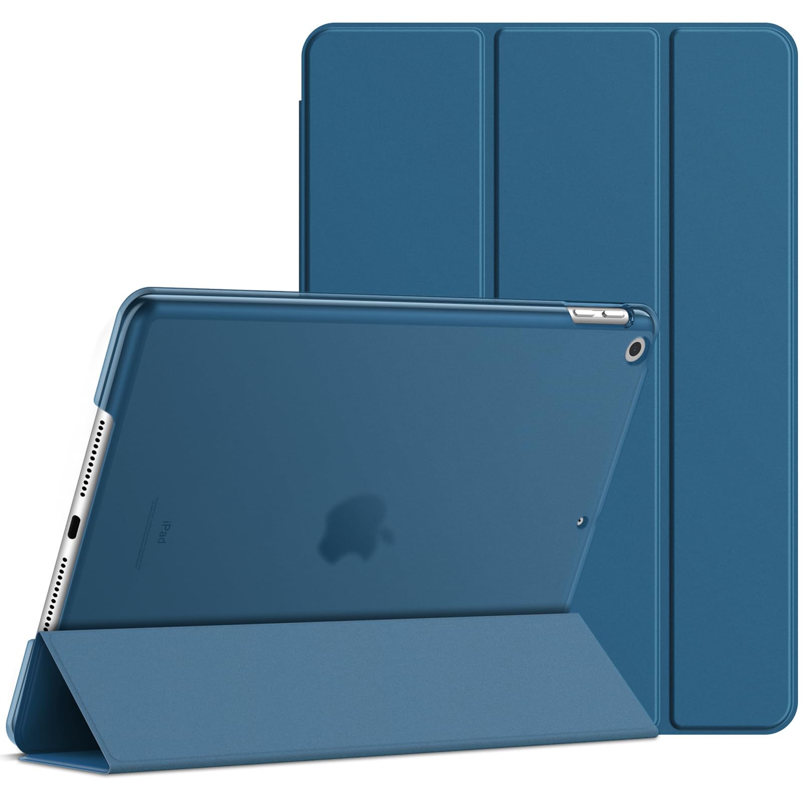JETech Case for iPad 10.2-Inch (2021/2020/2019 Model, 9/8/7 Generation), Auto Wake/Sleep Cover (Teal)