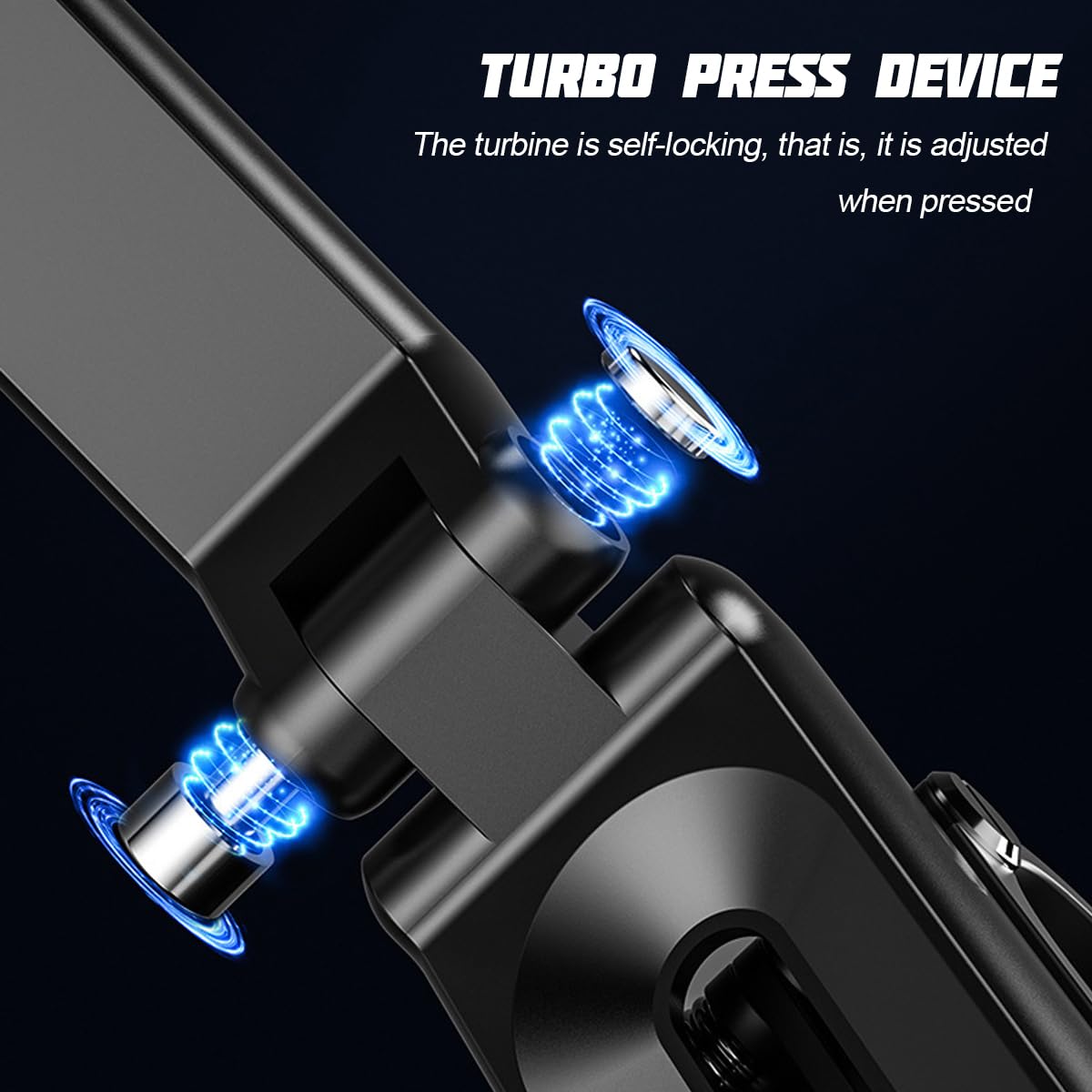 Zpana Sun Visor Car Phone Holder, Multifunctional Adjustable 1080 Rotatable Auto Rear View Mirror Cellphone Mount, Vehicle Inter