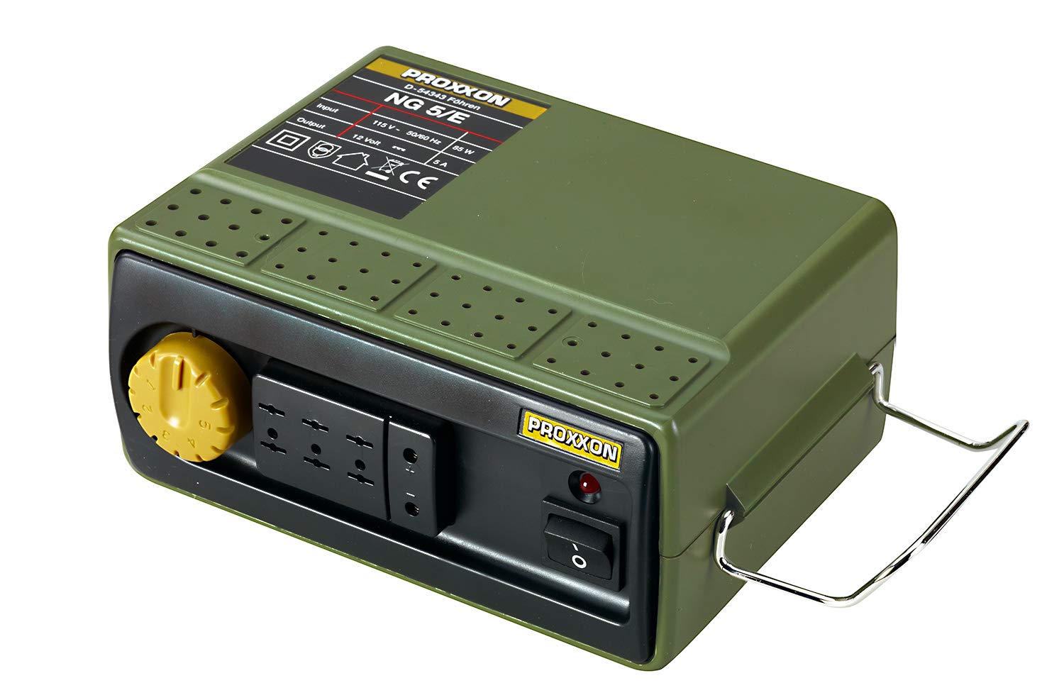 Proxxon 38704 Ac Adapter Heavy Duty Transformer Ng 5/E 0.5 Liters