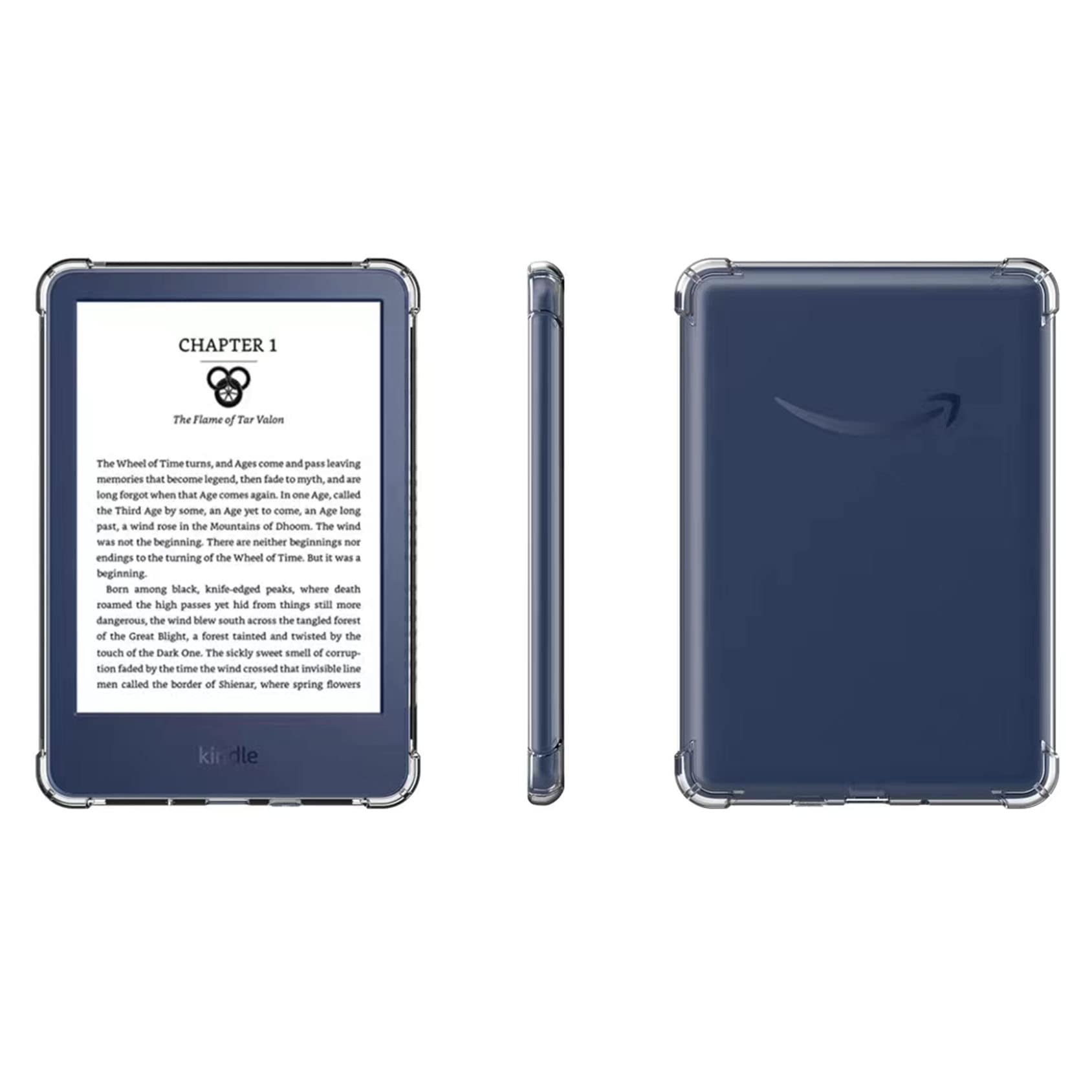 Sffine Clear Case Compatible For 6 Kindle 11Th Generation 2022 Release (Not Fit Kindle Paperwhite/Oasis),Thin Slim Soft Flexible