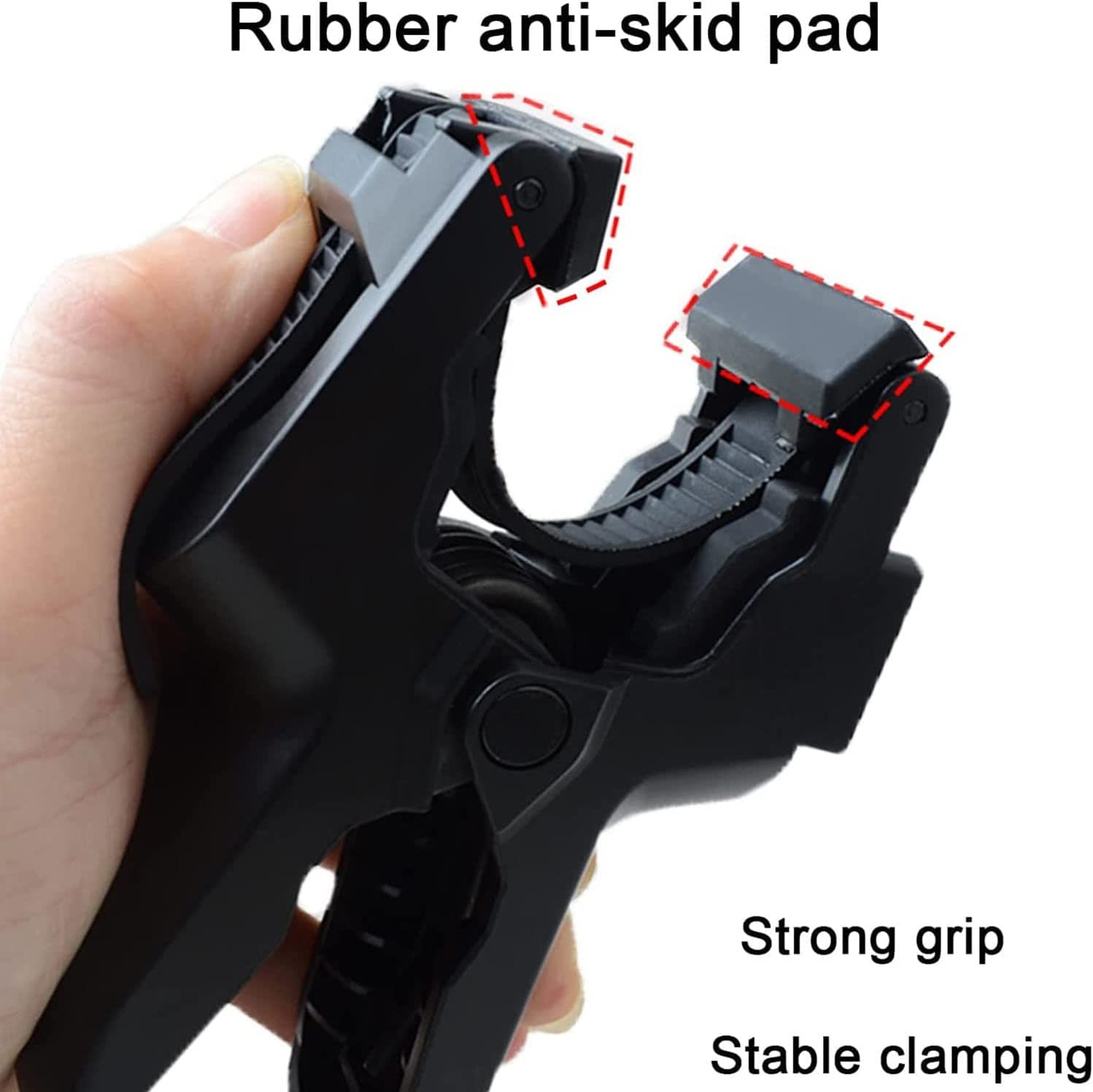 Fitstill Jaws Flex Clamp Mount With Adjustable Gooseneck 8 Sections Compatible With Go Pro Hero 13,12,11,10,9,8,7,6,5,4,Session,3+, 3,2,1,Max,Fusion,Dji Osmo Action 5Pro 4 3 2 Cameras