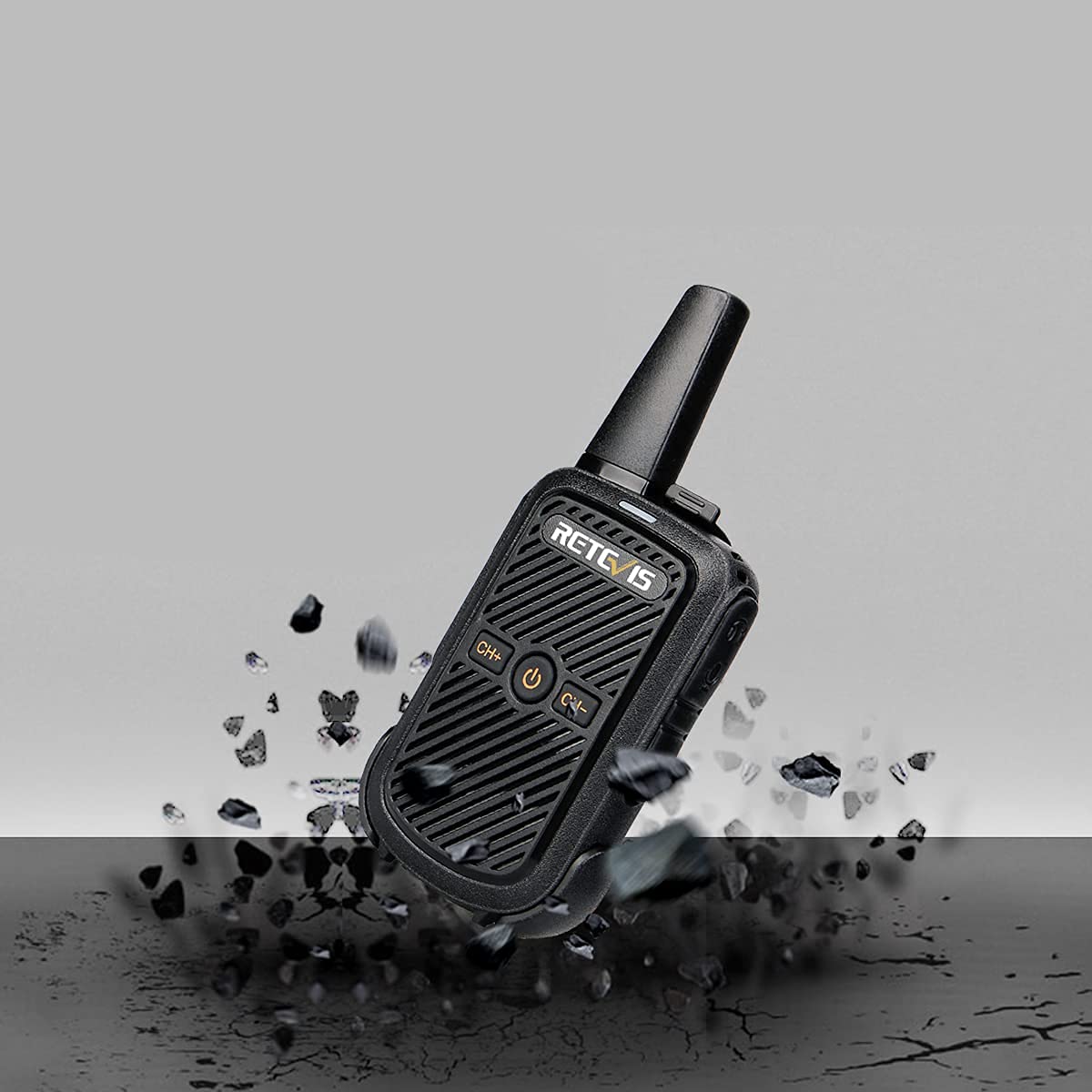 Retevis Rt15 Walkie Talkies Long Range,Mini Walkie Talkie,Usb Fast Charging,Rechargeable 2 Way Radios For Adults Business Education School Church Healthcare Car (10 Pack)