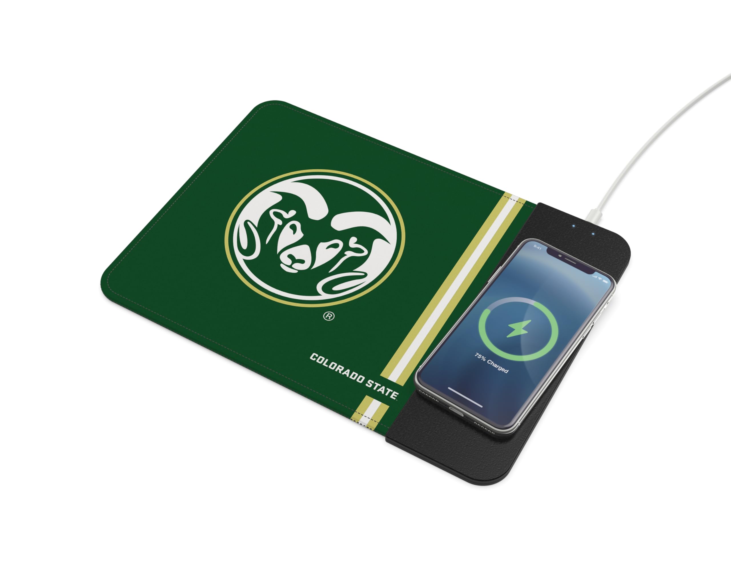 Soar Ncaa Wireless Charging Mouse Pad, Colorado State Rams