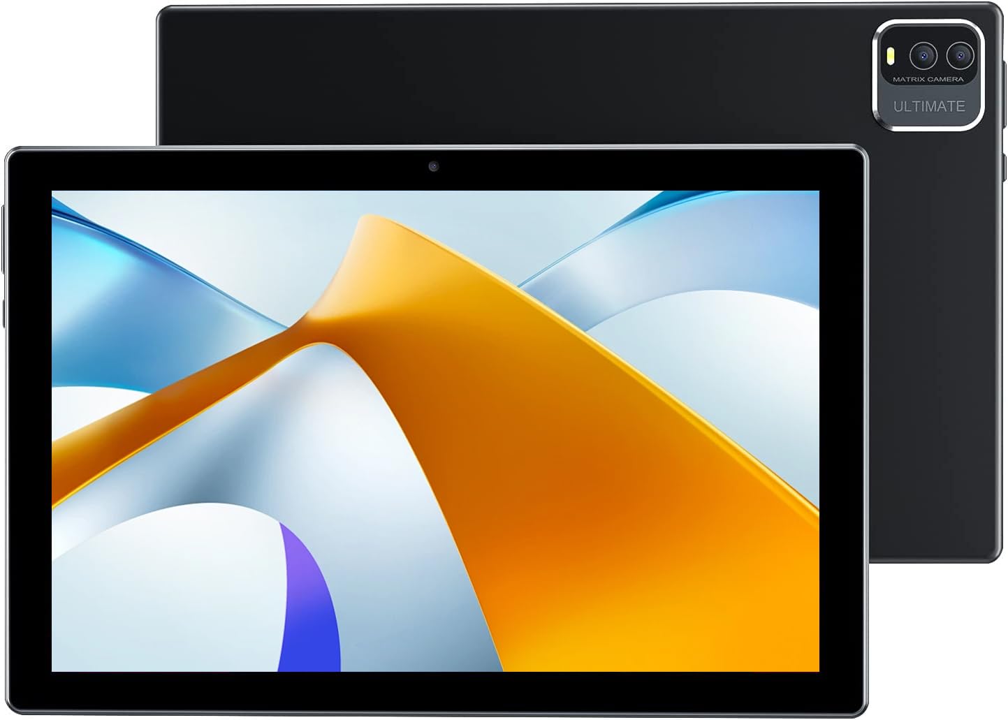 Tablet 10 Inch Android Tablets, Quad Core Processor 64Gb Storage And 1024Gb Expand, 4Gb Ram, 2Mp+8Mp Dual Camera, 1280X800 10.1'