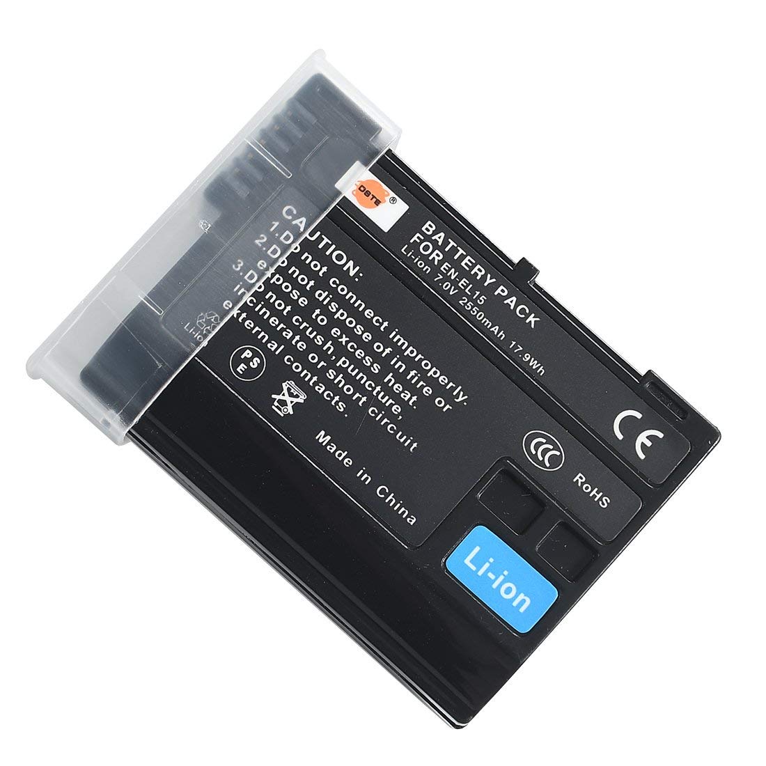Dste 2 Pack En El15C En El15B En El15 Battery Compatible With Nikon 1 V1 Z8 Z7Ii Z6Ii Zf Z5 Z6 Z7 D500 D600 D780 D800 D850 D800E