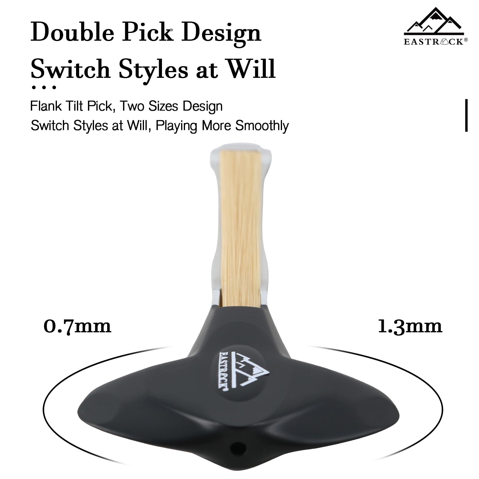 Eastrock Guitar Bow, 2 In 1 Real Horsehair Guitar Bow For Acoustic, Create Violin & Cello Like Sounds, Christmas Birthday Gift F