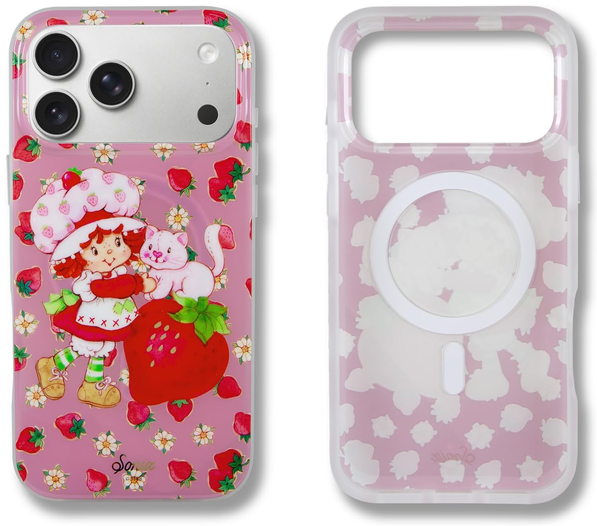 Sonix Case for iPhone 17 Pro Max | Compatible with MagSafe | 10ft Drop Tested | Strawberry Shortcake Vintage