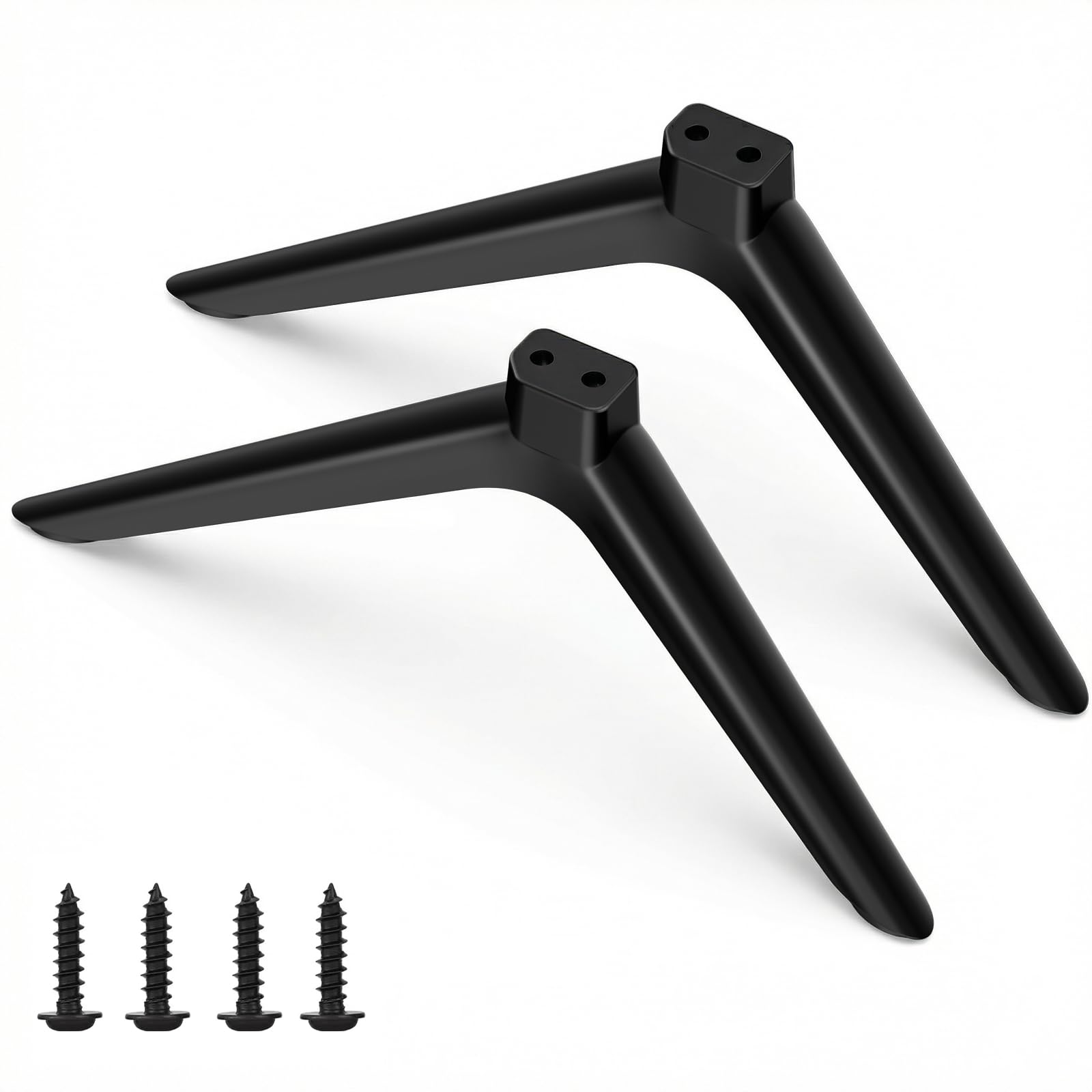 Yaotieci TV Legs Only for Onn 100012589 100012590 Roku TV Stand Legs, for Onn TV Legs Replacement with Screws, Anti Slip Pads an