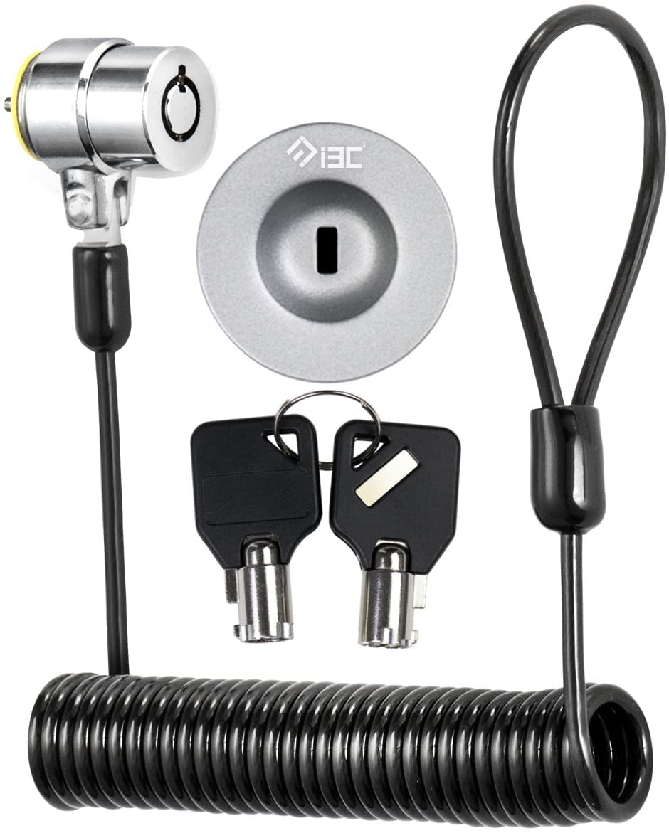 I3C Laptop Cable Lock Hardware Security Cable Lock Anti Theft Retractable Lock For Ipad Tablet Laptop Macbook Dell Hp Lenovo Kin