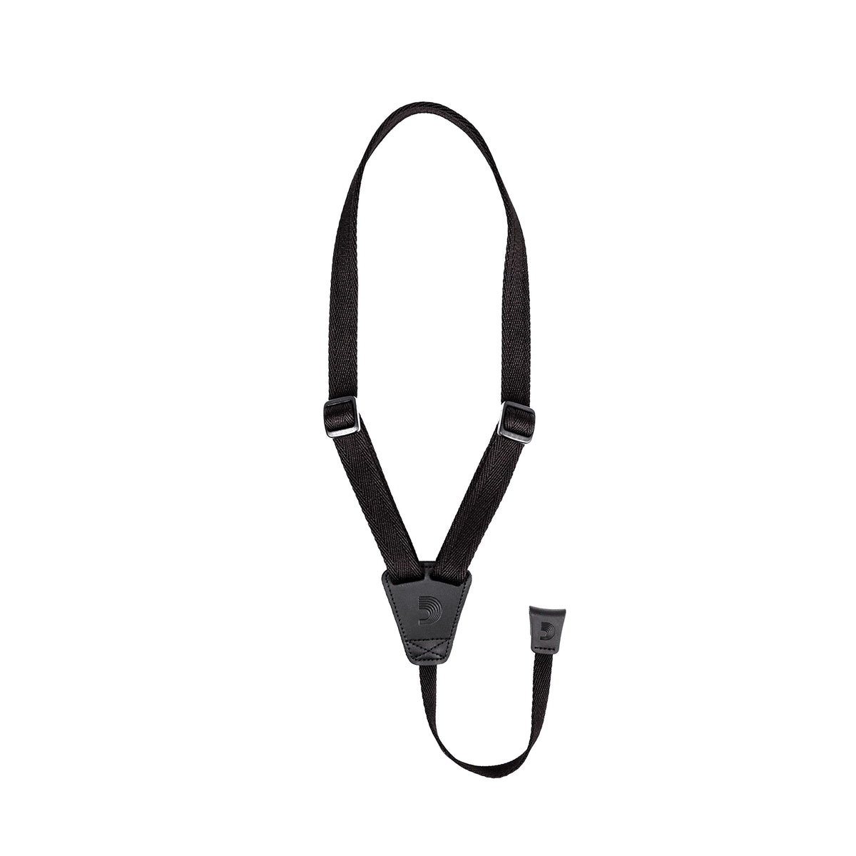 D'Addario Ukulele Strap   Clip On   Eco Comfort   Ukelele Strap No Drill Needed   Black