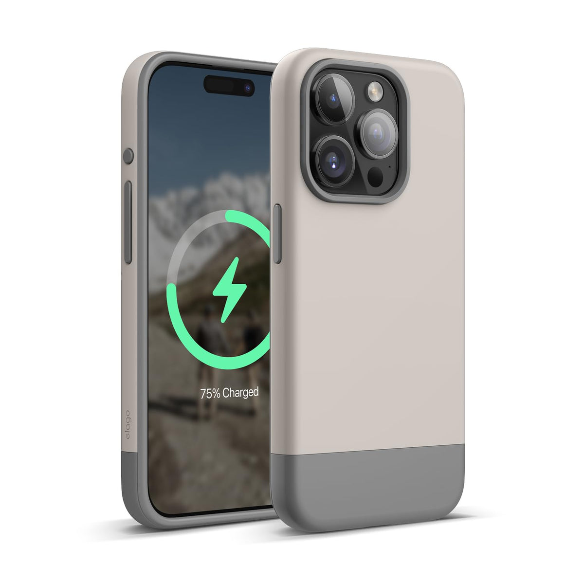 Elago Compatible With Iphone 15 Pro Case, Compatible With Magsafe, Glide Case, Full Body Protective Cover, Shockproof, Slim Phon
