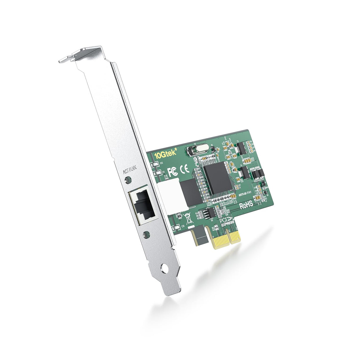 Ipolex 1.25G Gigabit Ethernet Pci Express Network Card(Nic), With Intel 82573 Controller, Single Rj 45 Port, Support Windows Ser