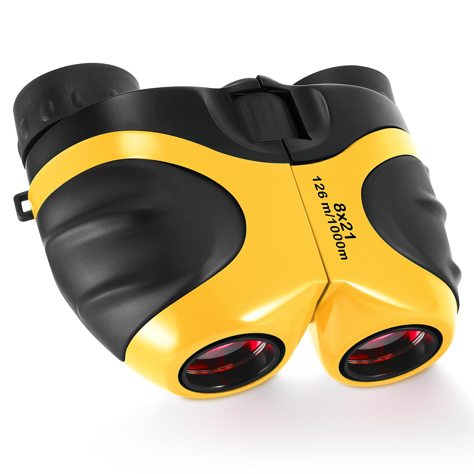 High Resolution Shockproof Binoculars, Binoculars for Boys and Girls, Compact Telescope for Bird Watching & Scenery, New Years 