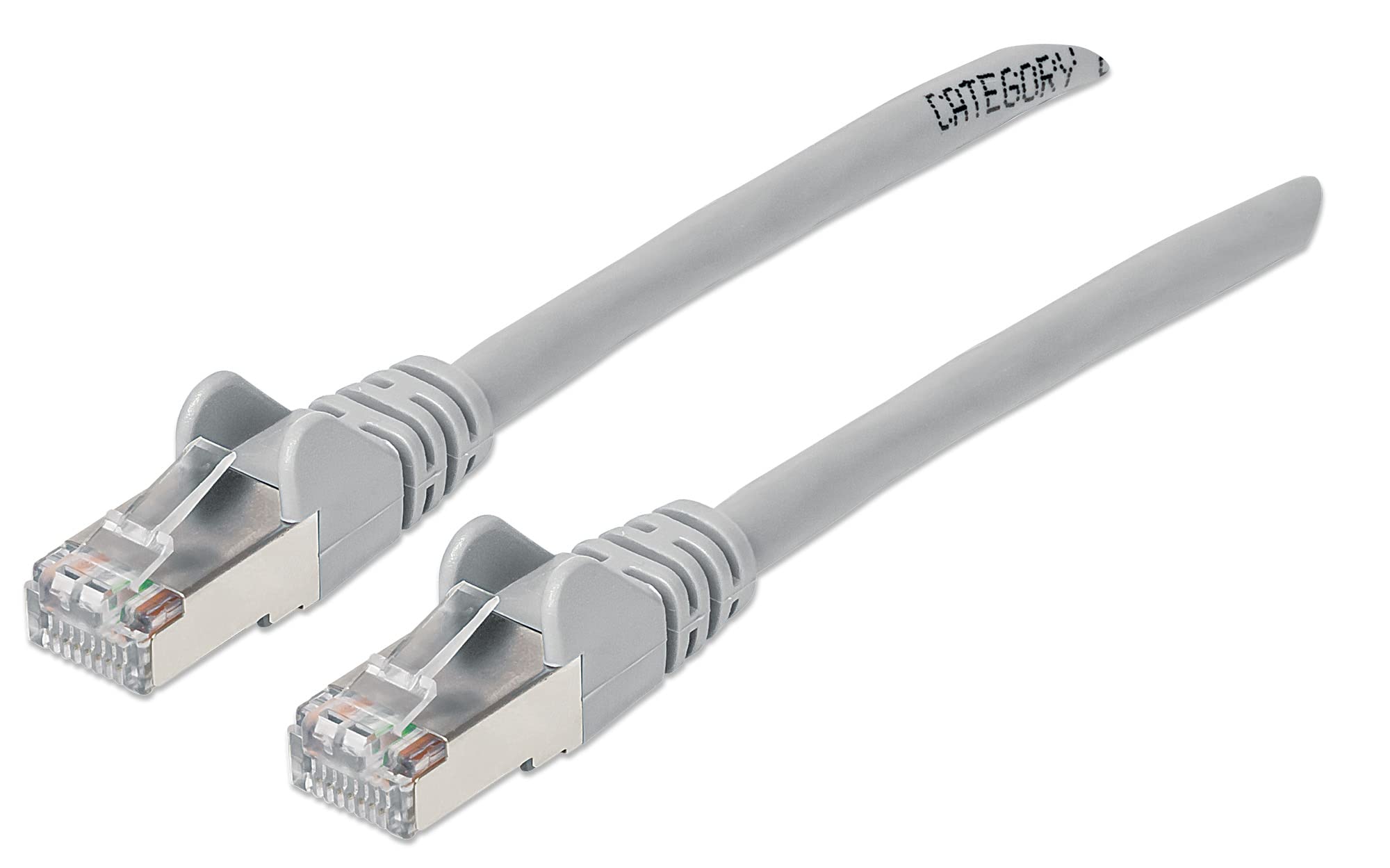 Cat6A S/Ftp Network Patch Cable, 7 Ft., Gray