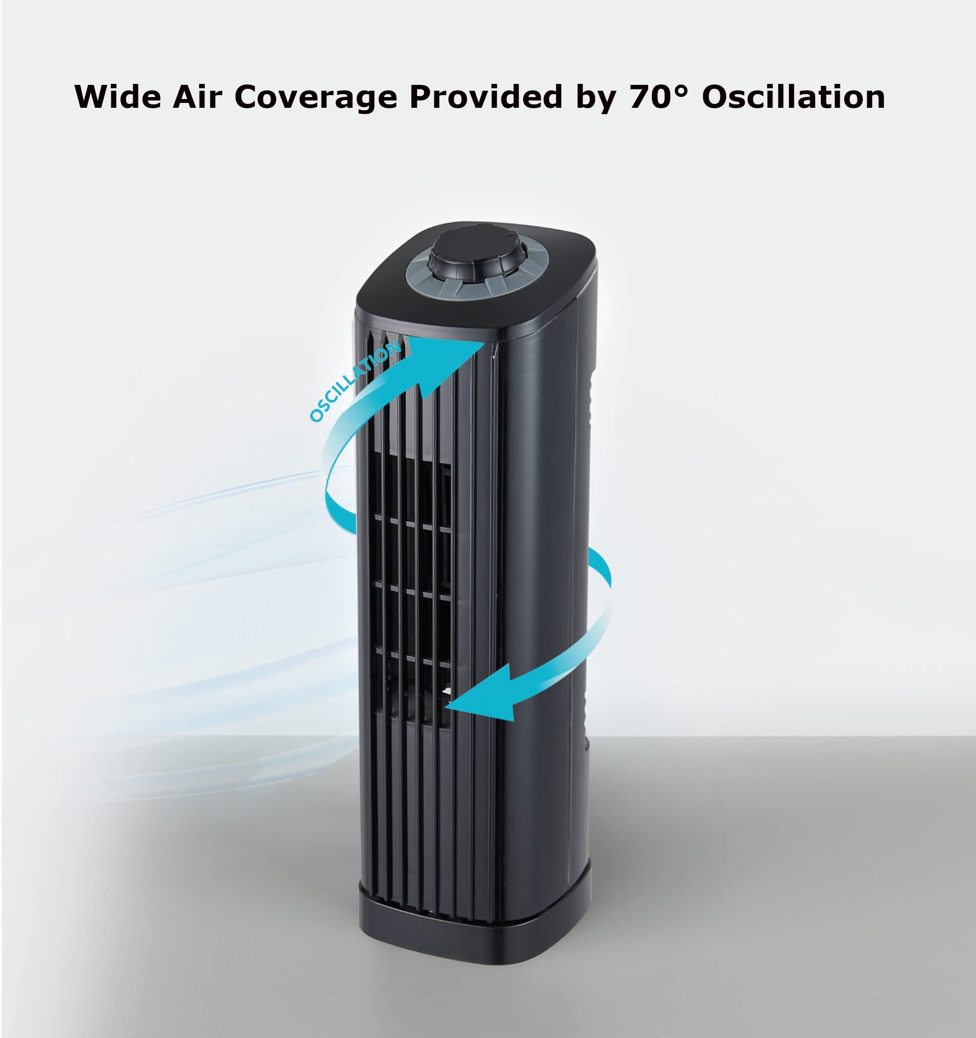 Optimus F 7348Bk F Indoor Plug In Fan, Household, Black