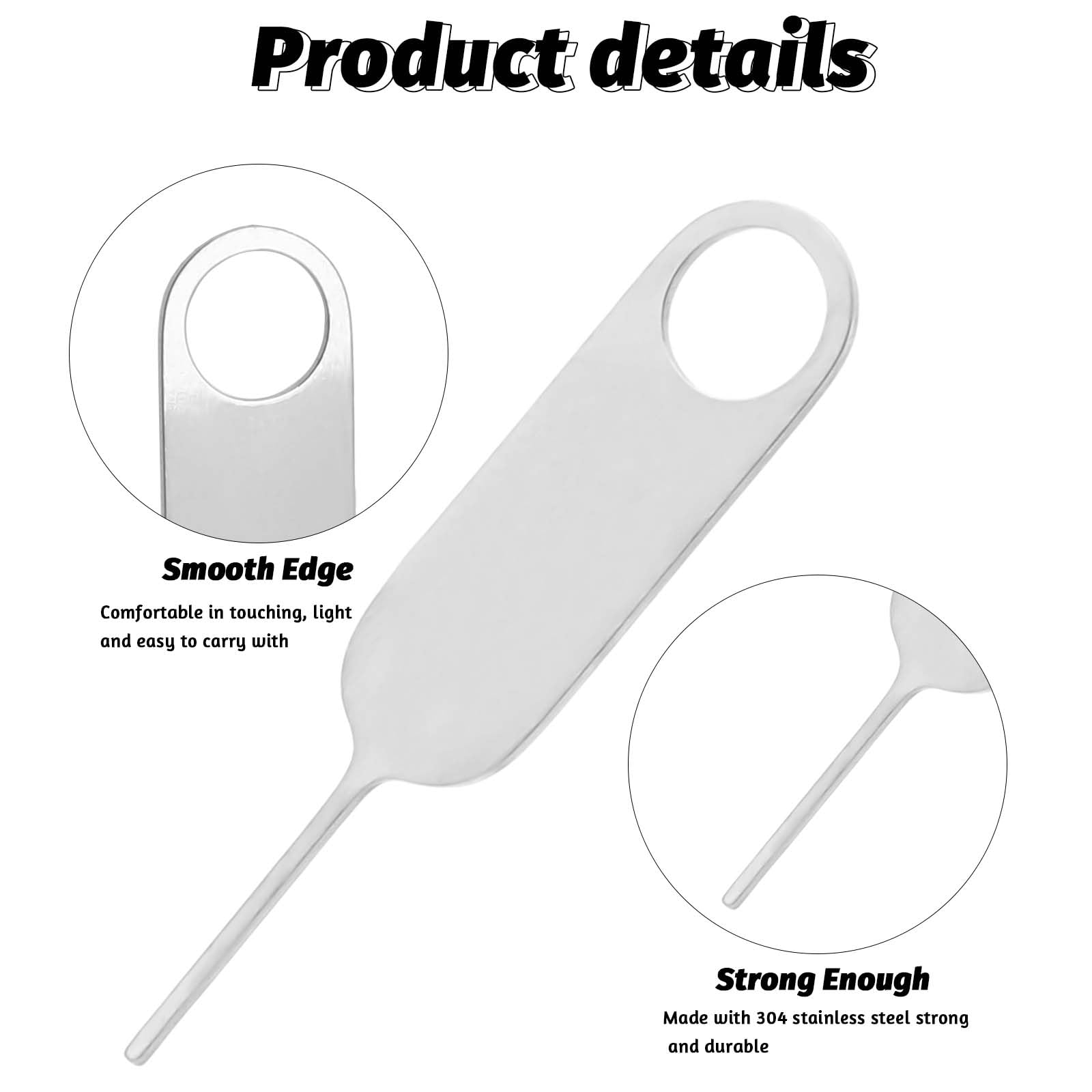 2 Pack Doorbell Key Tool, Doorbell Opening Pin Tool, Release Removal Pin Security Key Replacement Tool Compatible With Arlo, Nes