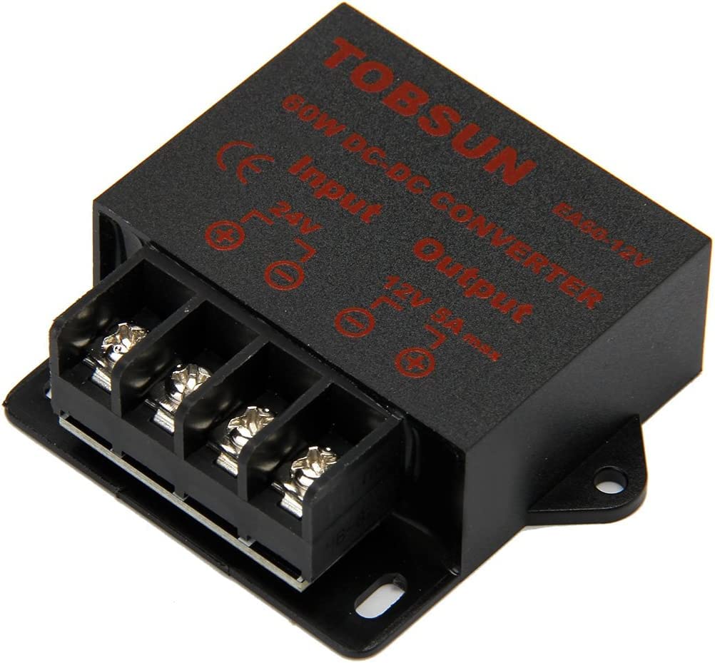 Dc Voltage Regulator Buck Converter Dc 24V Step Down To Dc 12V 5A 60W Reducer Power Converter Mini Module Transformer